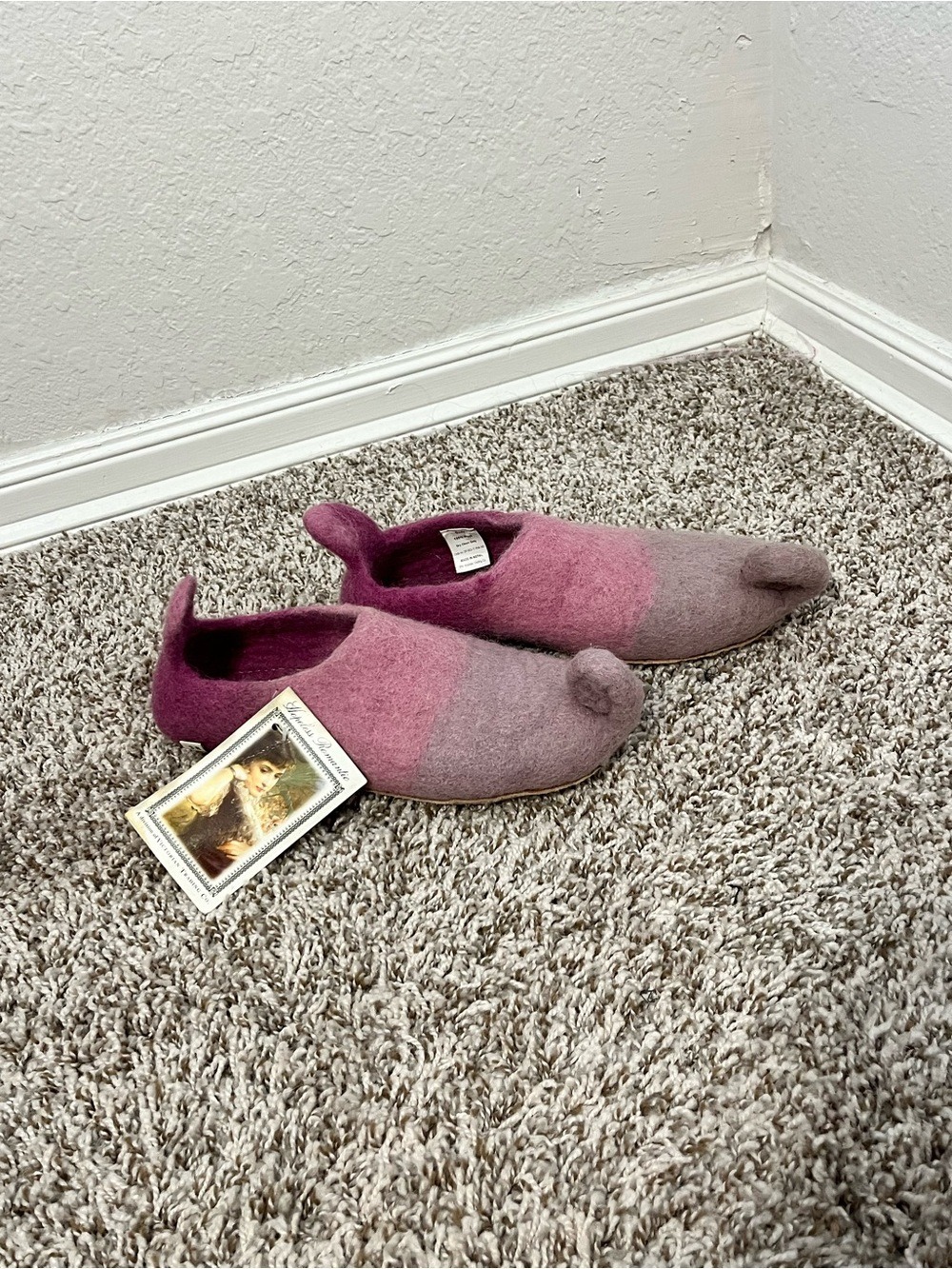 Wool Elf Fairy Slippers 38 Fairycore Victorian Trading Co Cottagecore Whimsigoth